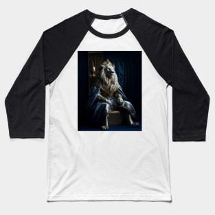 Fantasy Lion King 3 Baseball T-Shirt